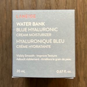Laneige Water Bank Blue Hyaluronic Cream Moisturizer- 20mL